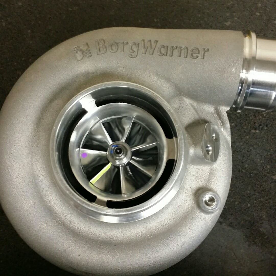 BorgWarner performance turbocharger assembly